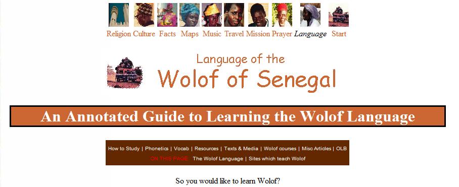 An Annotated Guide to Learning the Wolof Language