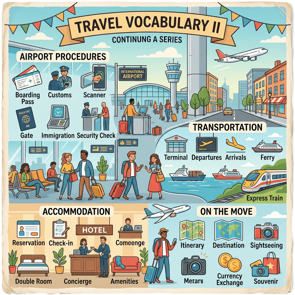 Travel Vocabulary II