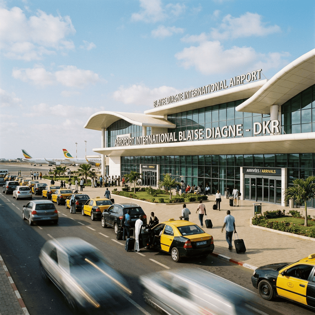 When Arriving at the DKR International&nbsp;Airport